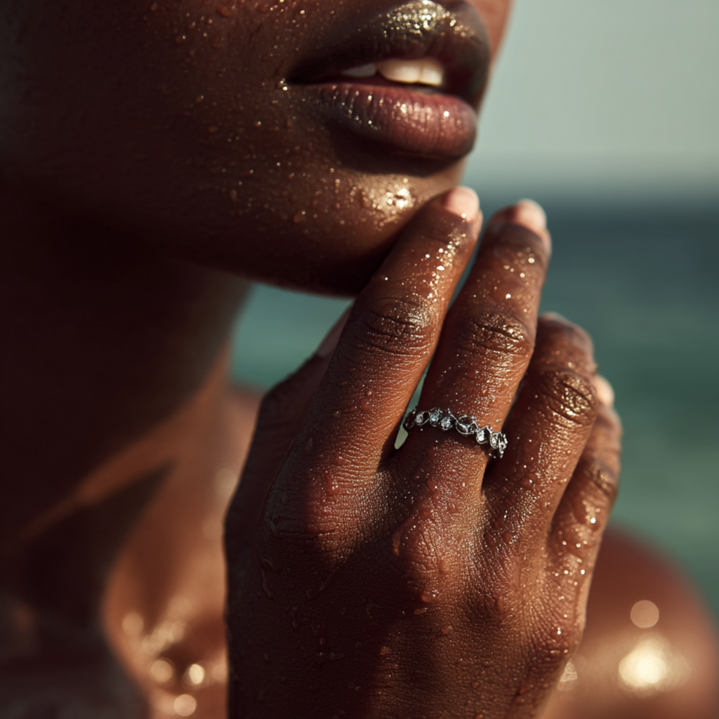 The Sculpted Storm Ring