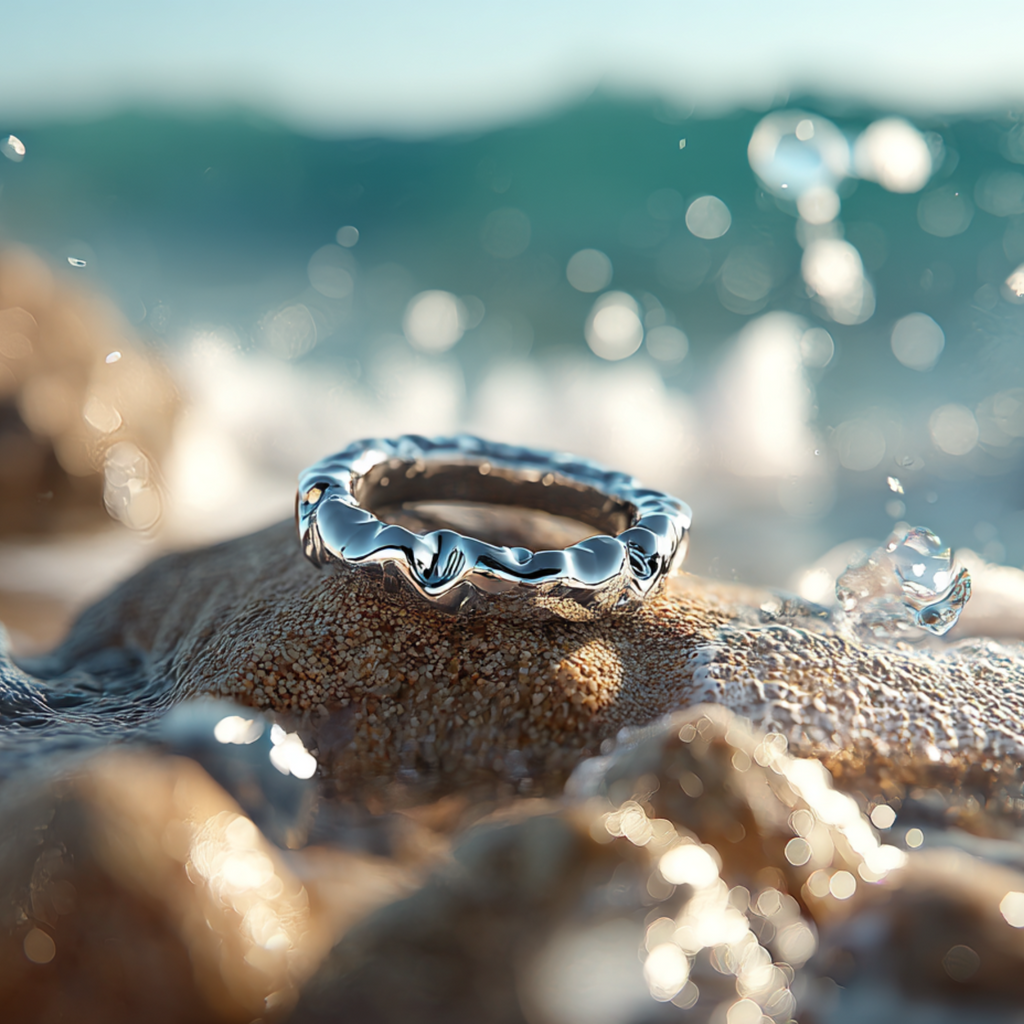 The Sculpted Storm Ring