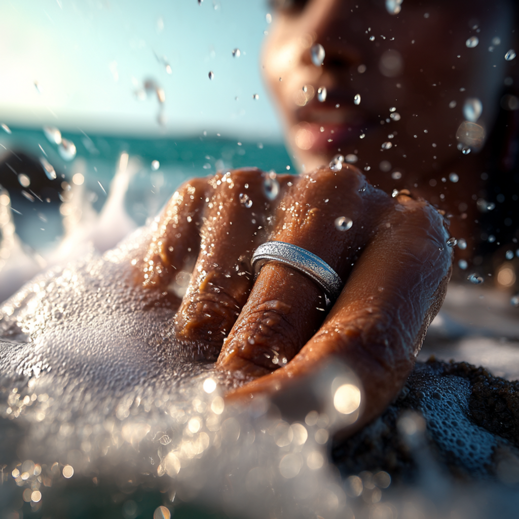 Two Pieces In a Pod Silver Rings