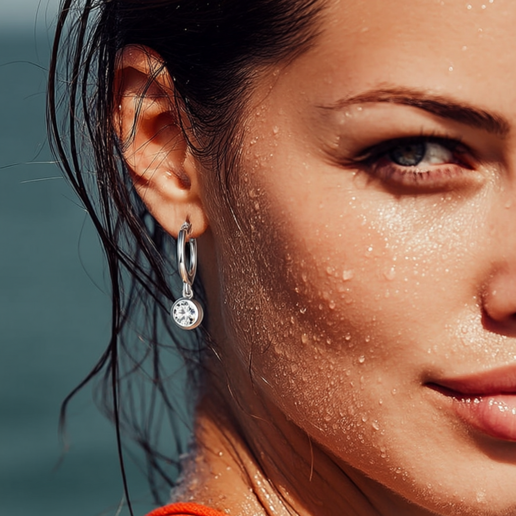 The Sparkle Drop Earrings