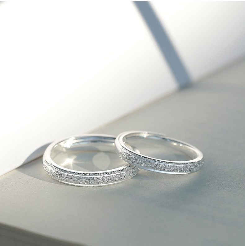 Two Pieces In a Pod Silver Rings